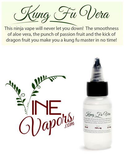 Kung Fu Vera eJuice - Aloe Vera Fruit Flavor eLiquid