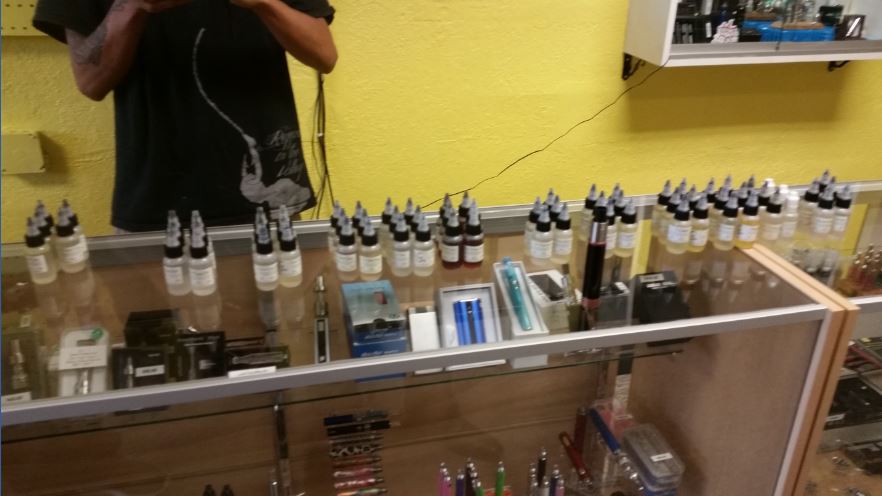 Our eJuice being delivered at NWeCigs in Portland on Foster Rd