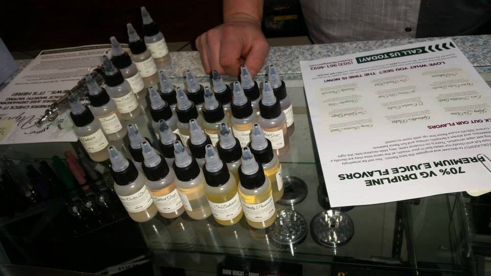 Our eJuice in a Portland Vape Shop!